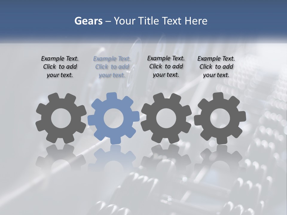 A Row Of Dumbbells In A Gym Powerpoint Template PowerPoint Template