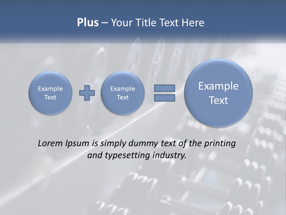 A Row Of Dumbbells In A Gym Powerpoint Template PowerPoint Template