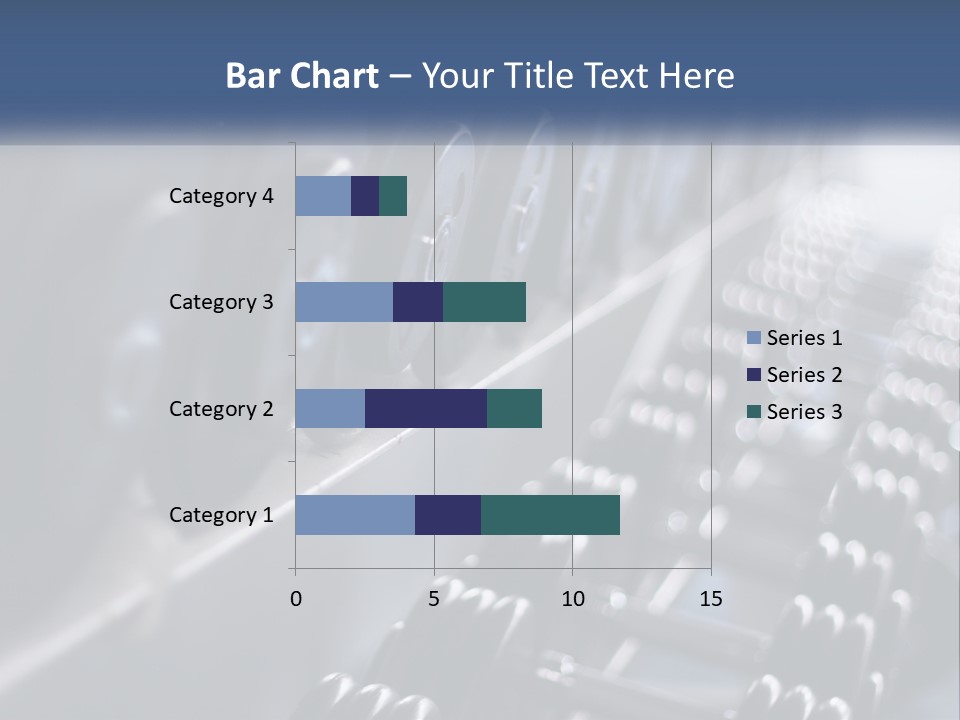 A Row Of Dumbbells In A Gym Powerpoint Template PowerPoint Template