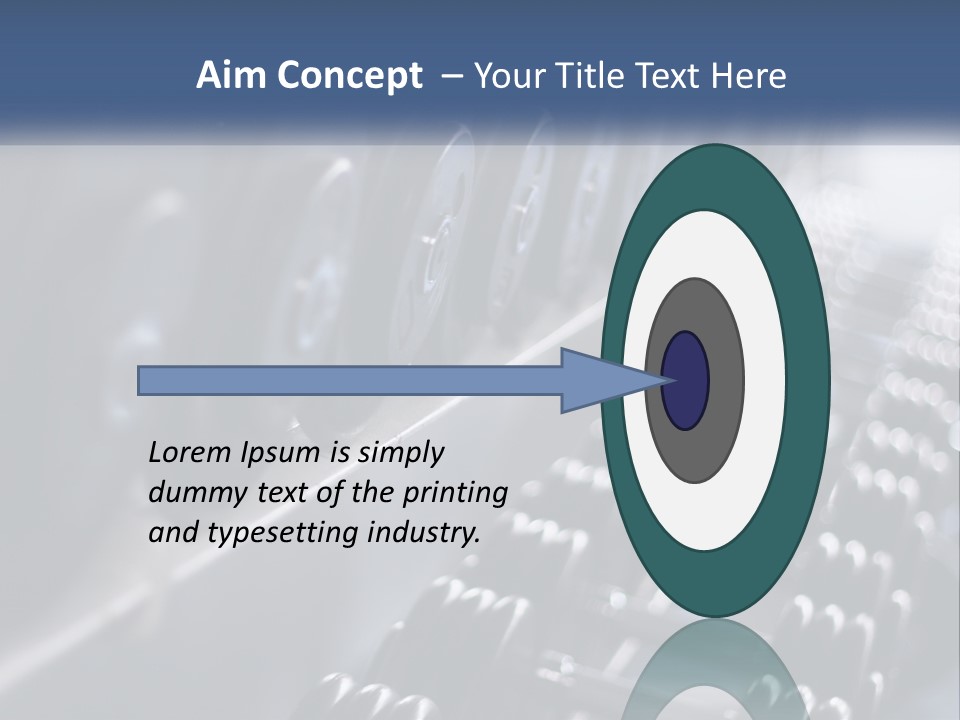 A Row Of Dumbbells In A Gym Powerpoint Template PowerPoint Template