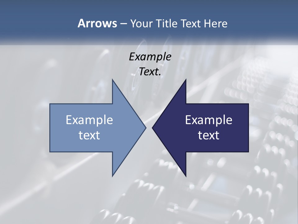 A Row Of Dumbbells In A Gym Powerpoint Template PowerPoint Template