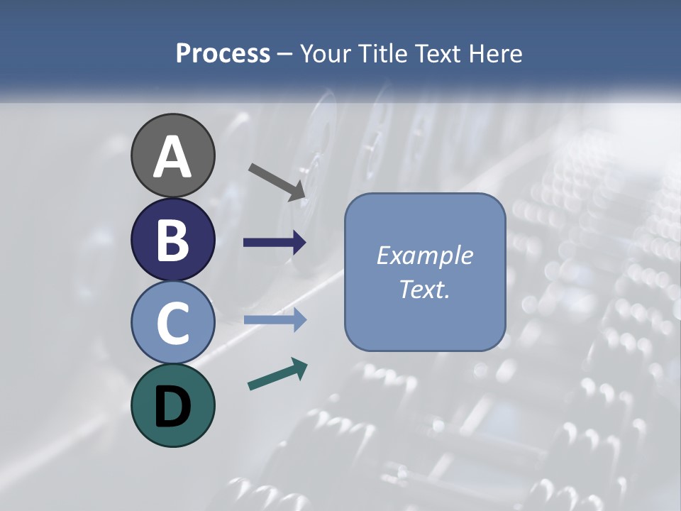 A Row Of Dumbbells In A Gym Powerpoint Template PowerPoint Template