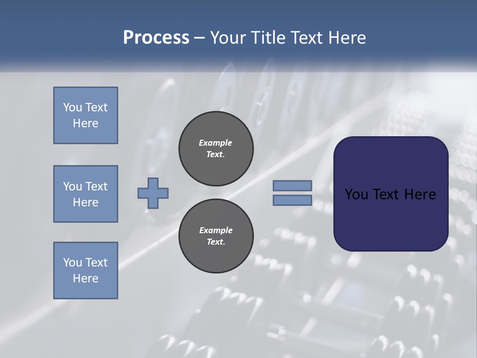A Row Of Dumbbells In A Gym Powerpoint Template PowerPoint Template