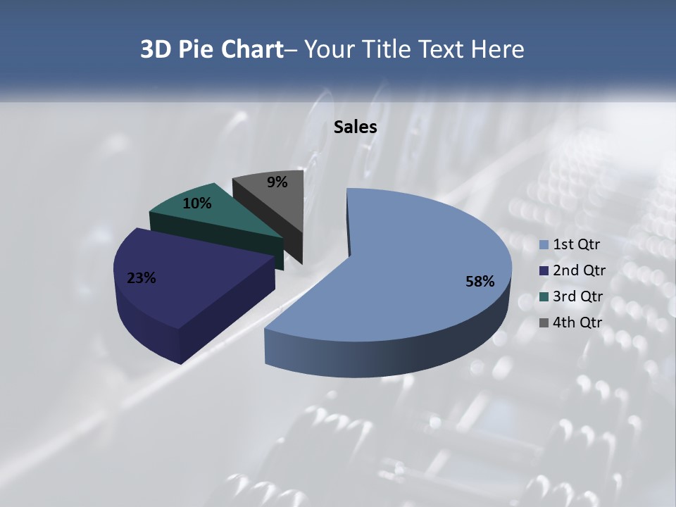 A Row Of Dumbbells In A Gym Powerpoint Template PowerPoint Template