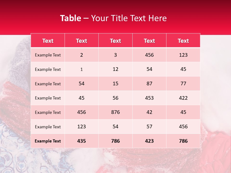 A Man And A Woman Laying In The Snow PowerPoint Template