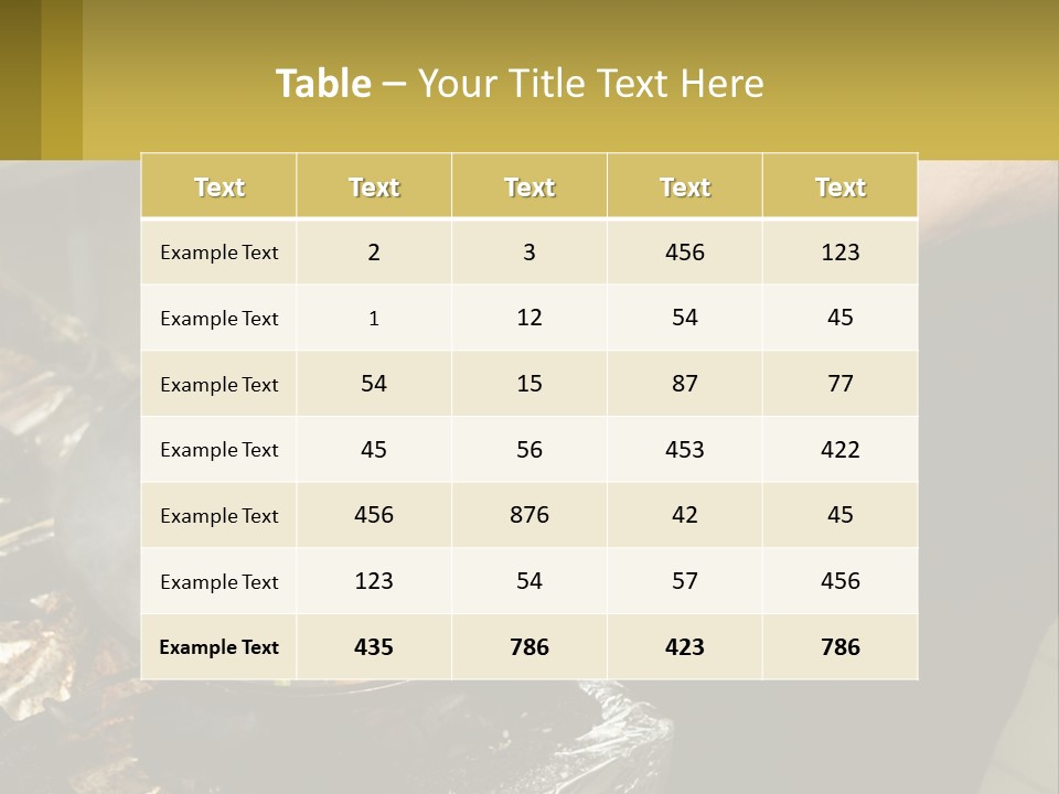 A Person Is Cooking Food On A Grill PowerPoint Template