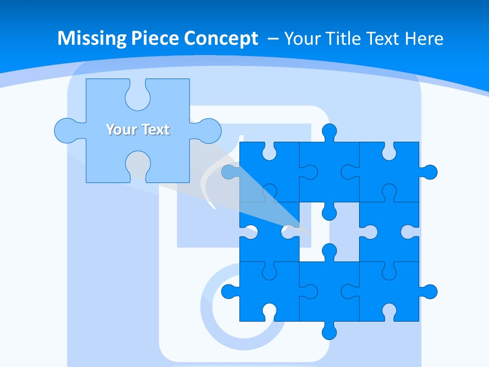An Mp3 Player With A Music Note On It PowerPoint Template