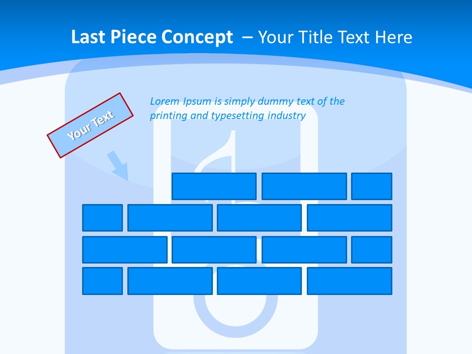 An Mp3 Player With A Music Note On It PowerPoint Template