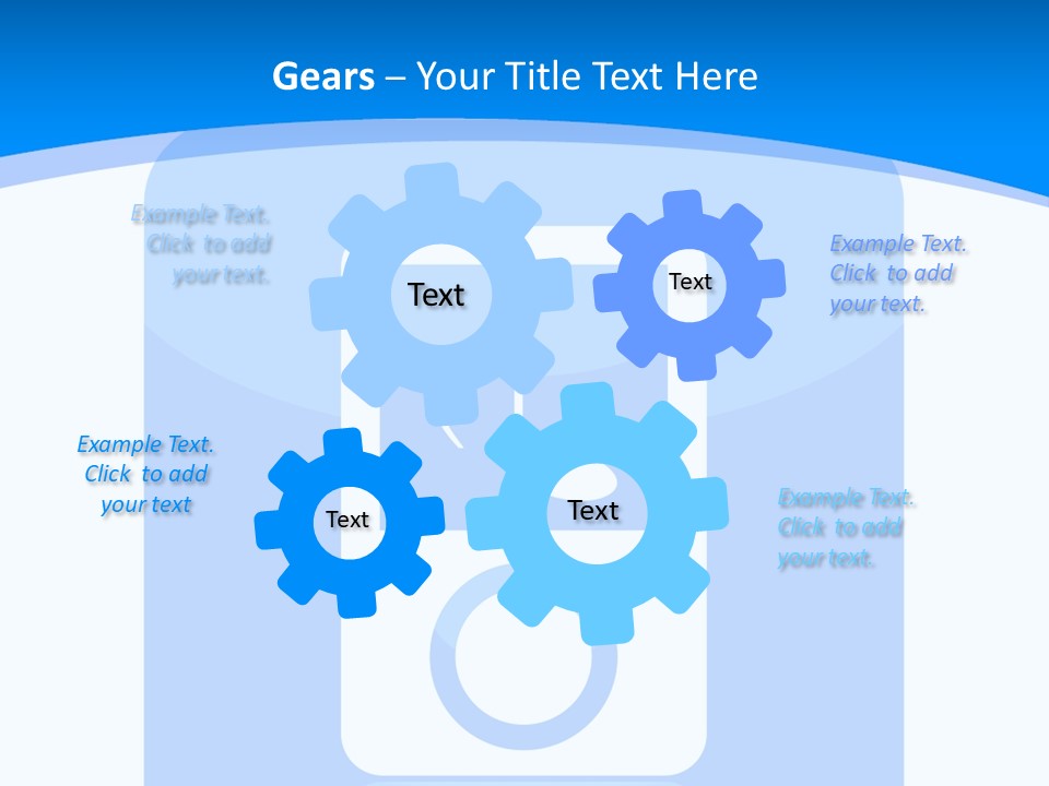 An Mp3 Player With A Music Note On It PowerPoint Template