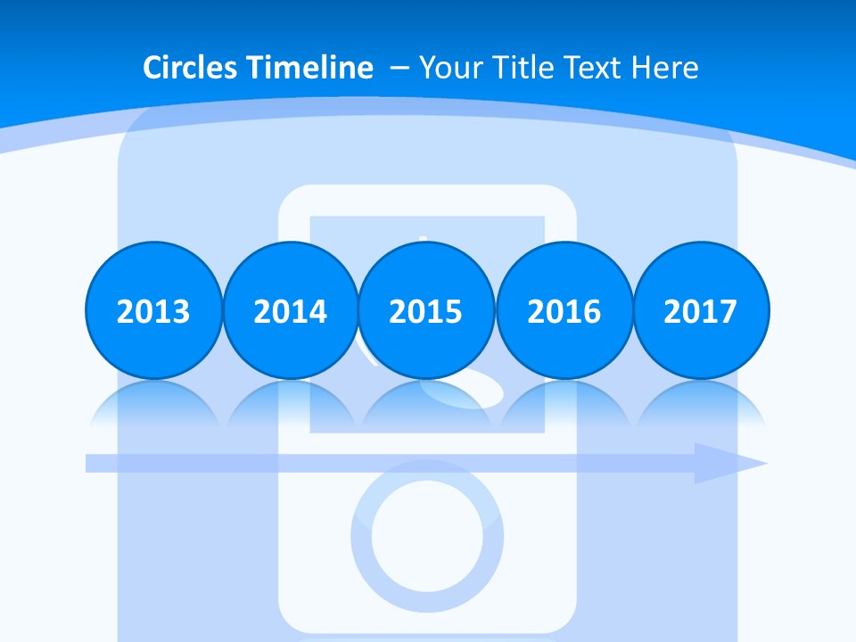 An Mp3 Player With A Music Note On It PowerPoint Template