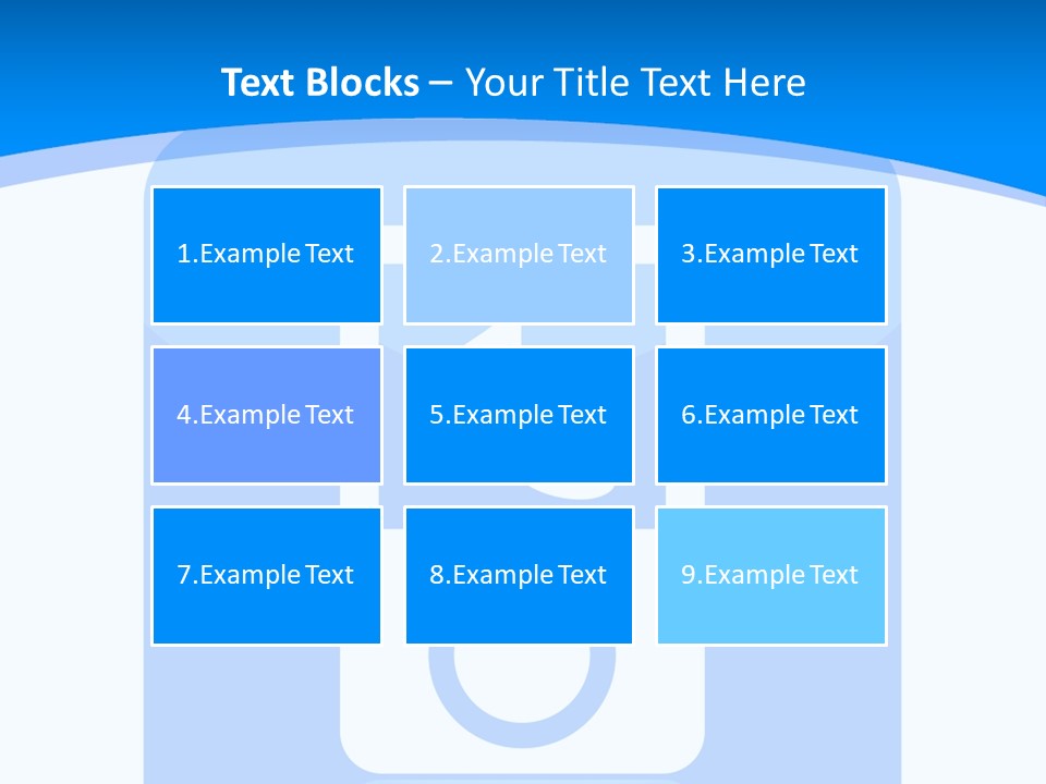 An Mp3 Player With A Music Note On It PowerPoint Template