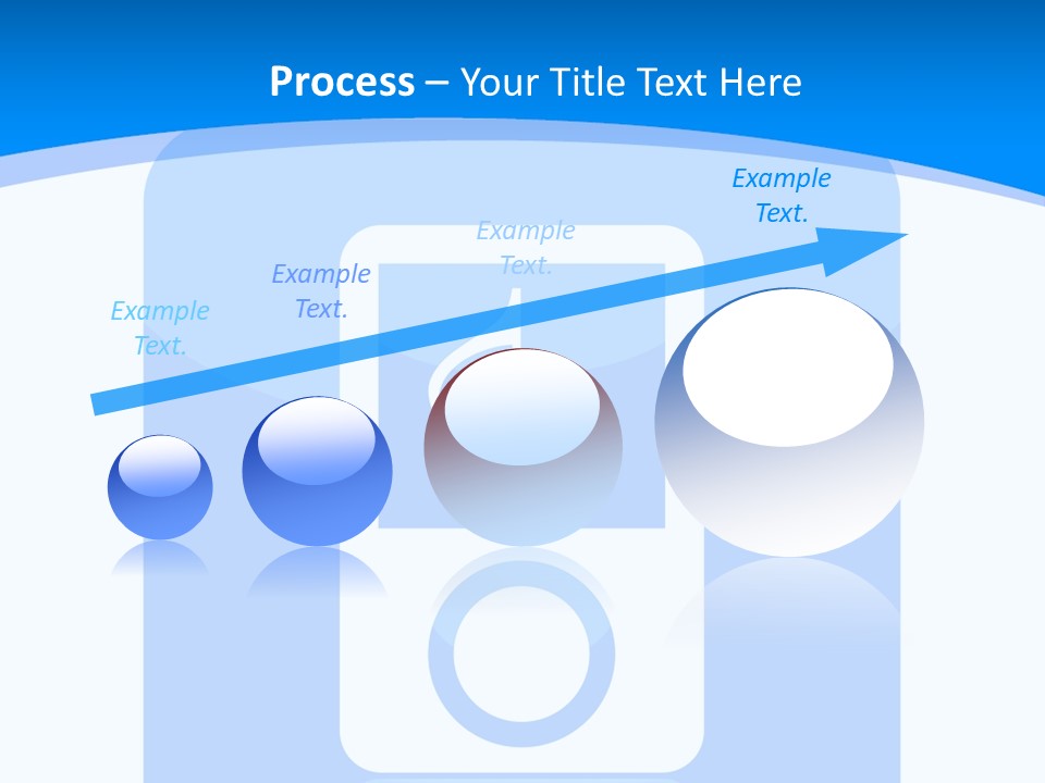 An Mp3 Player With A Music Note On It PowerPoint Template