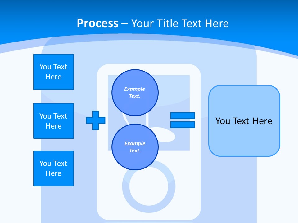 An Mp3 Player With A Music Note On It PowerPoint Template