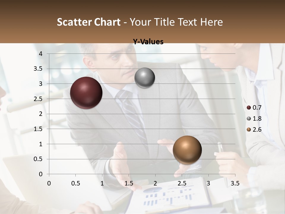 A Group Of People Sitting Around A Table Talking PowerPoint Template