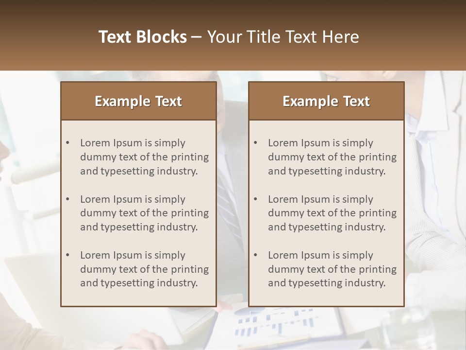 A Group Of People Sitting Around A Table Talking PowerPoint Template