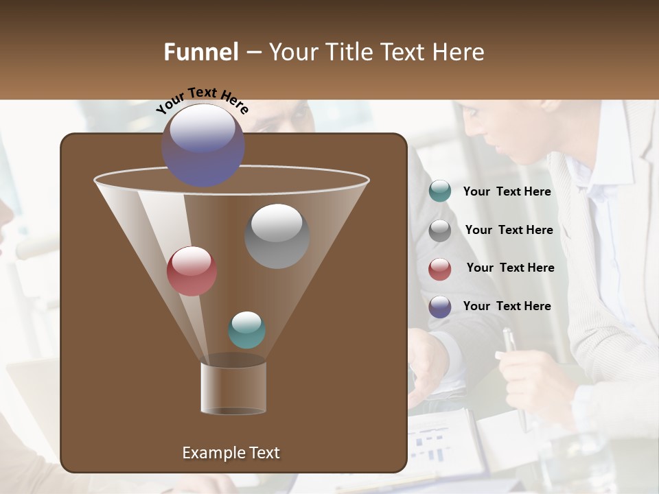A Group Of People Sitting Around A Table Talking PowerPoint Template