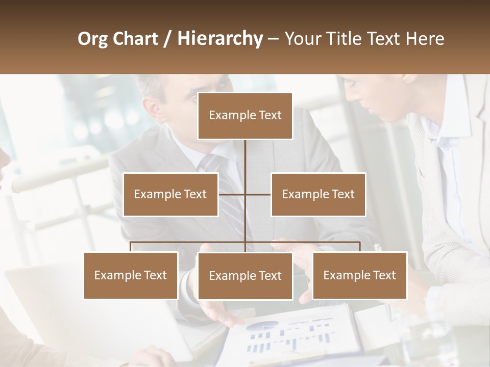 A Group Of People Sitting Around A Table Talking PowerPoint Template