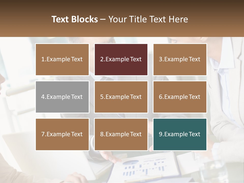A Group Of People Sitting Around A Table Talking PowerPoint Template