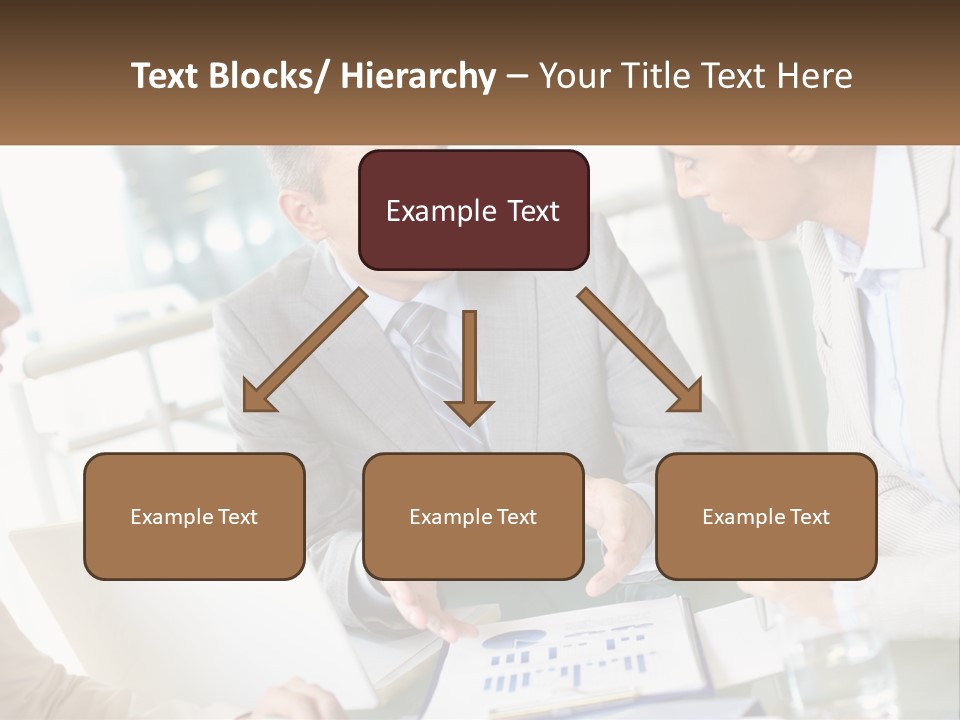 A Group Of People Sitting Around A Table Talking PowerPoint Template