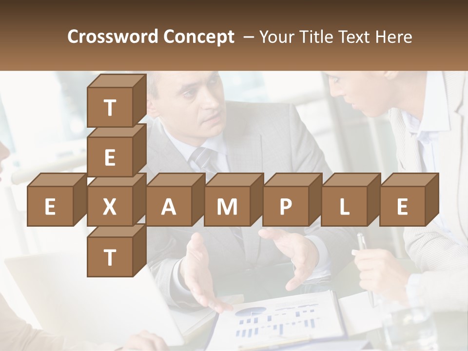 A Group Of People Sitting Around A Table Talking PowerPoint Template