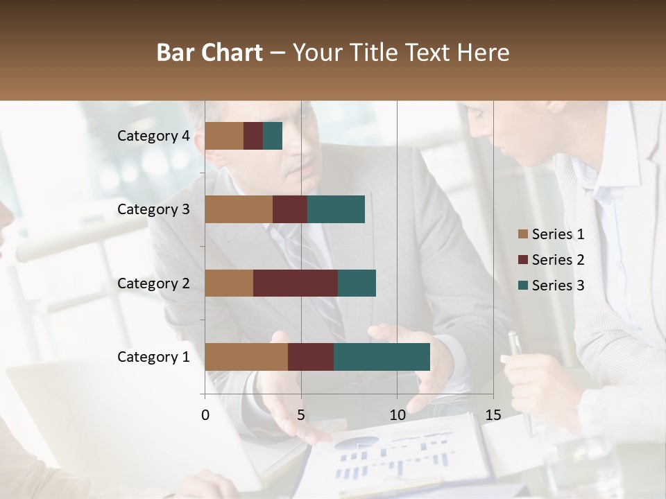 A Group Of People Sitting Around A Table Talking PowerPoint Template