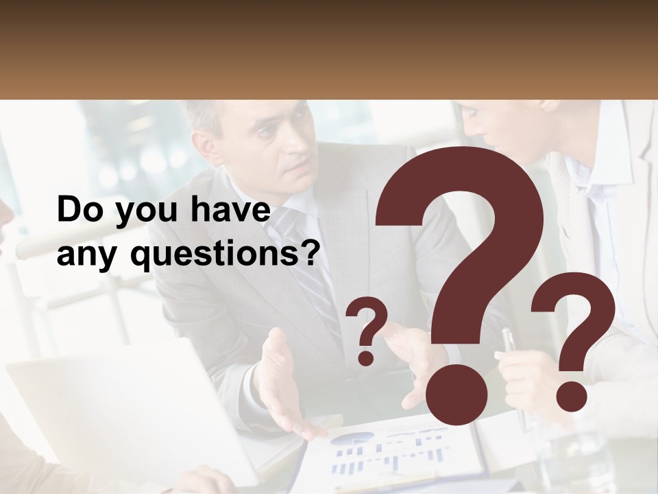 A Group Of People Sitting Around A Table Talking PowerPoint Template