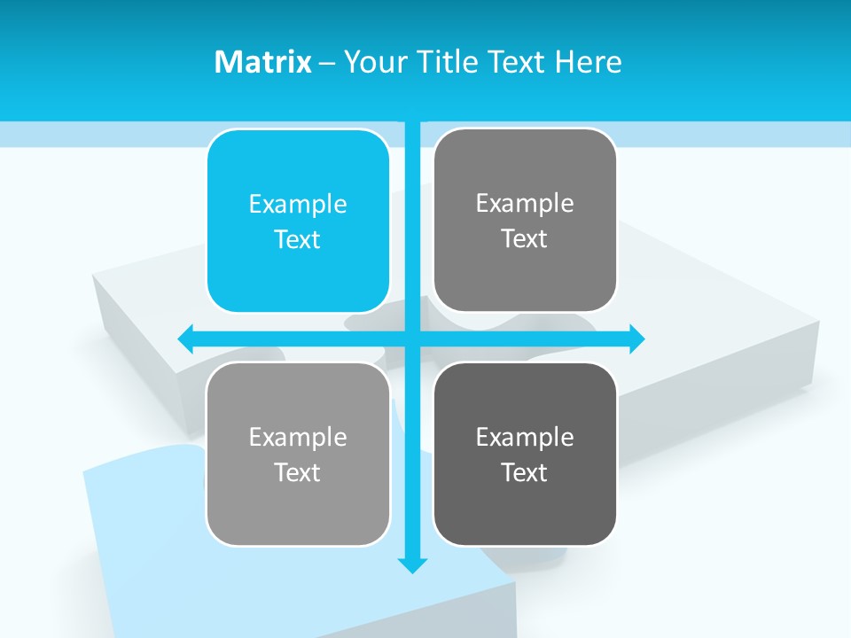A Piece Of A Puzzle Sitting On Top Of A Table PowerPoint Template