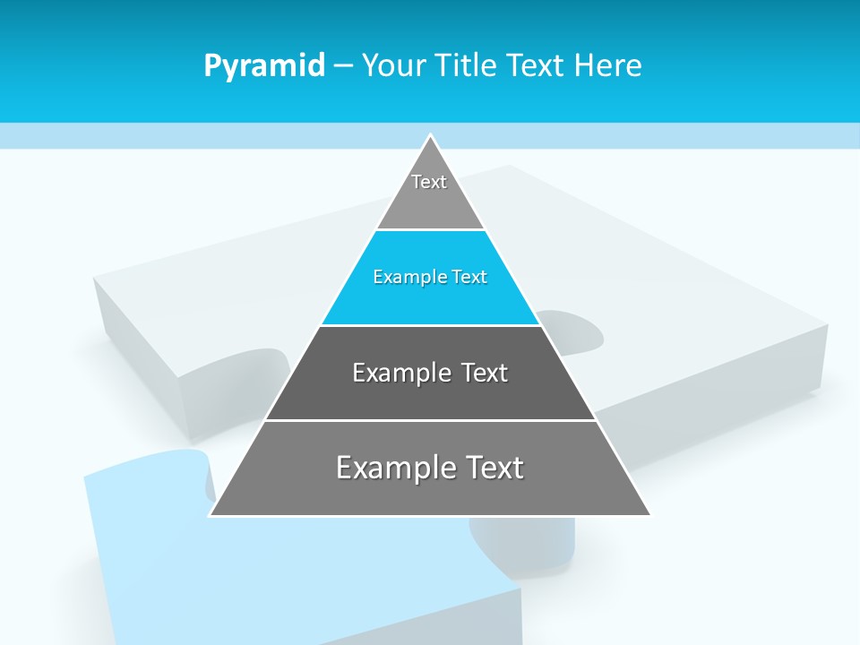 A Piece Of A Puzzle Sitting On Top Of A Table PowerPoint Template
