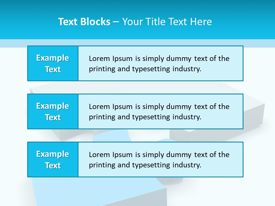 A Piece Of A Puzzle Sitting On Top Of A Table PowerPoint Template