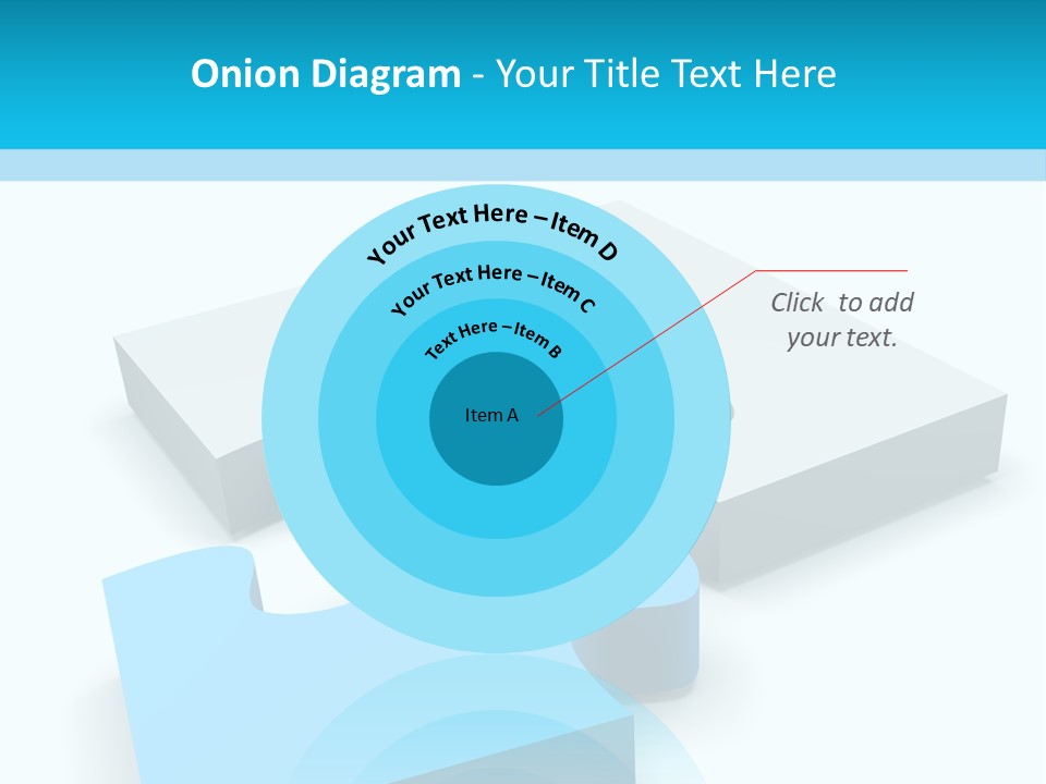 A Piece Of A Puzzle Sitting On Top Of A Table PowerPoint Template