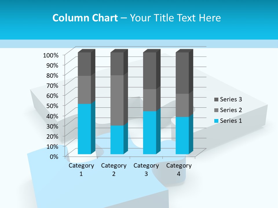 A Piece Of A Puzzle Sitting On Top Of A Table PowerPoint Template