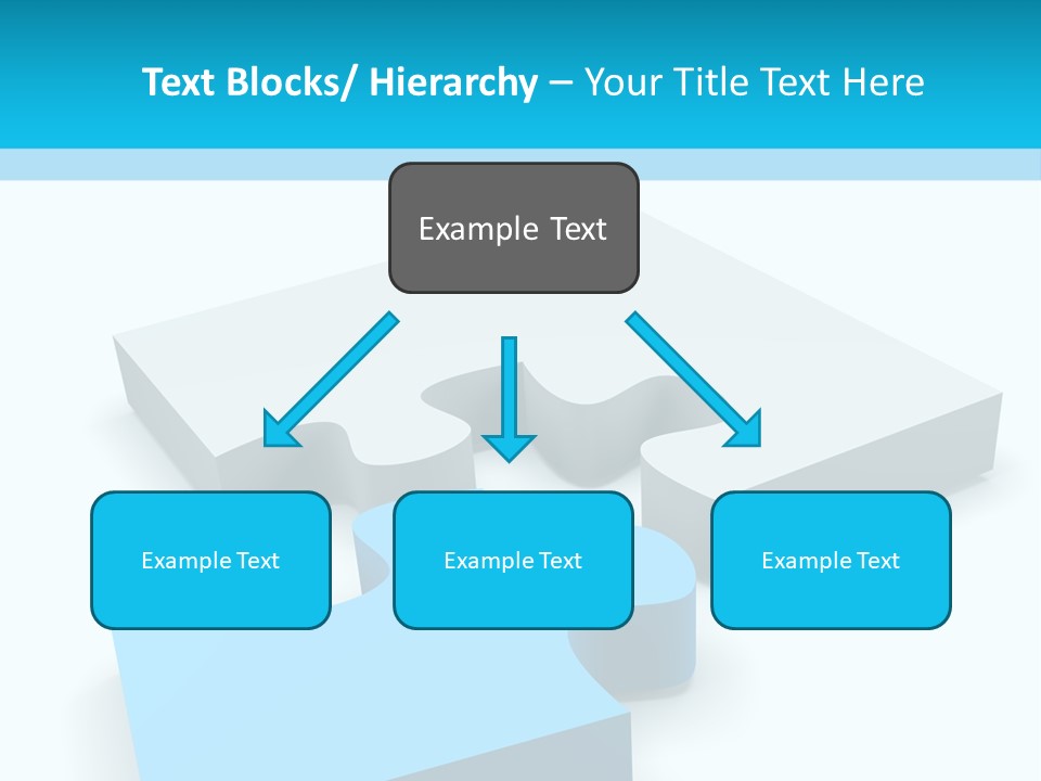 A Piece Of A Puzzle Sitting On Top Of A Table PowerPoint Template