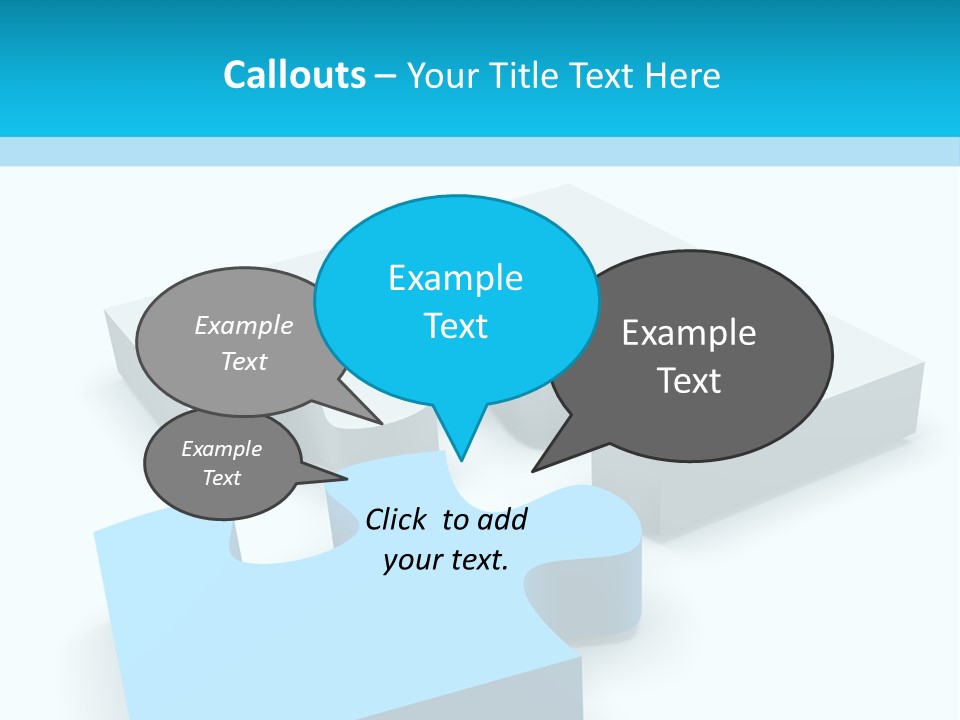 A Piece Of A Puzzle Sitting On Top Of A Table PowerPoint Template