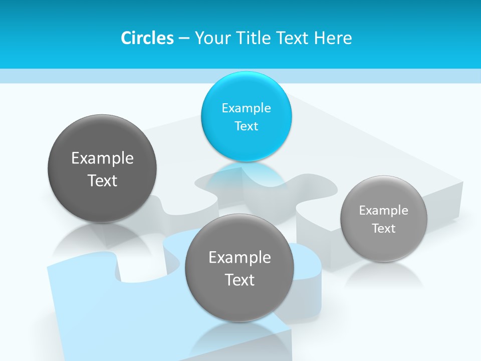 A Piece Of A Puzzle Sitting On Top Of A Table PowerPoint Template