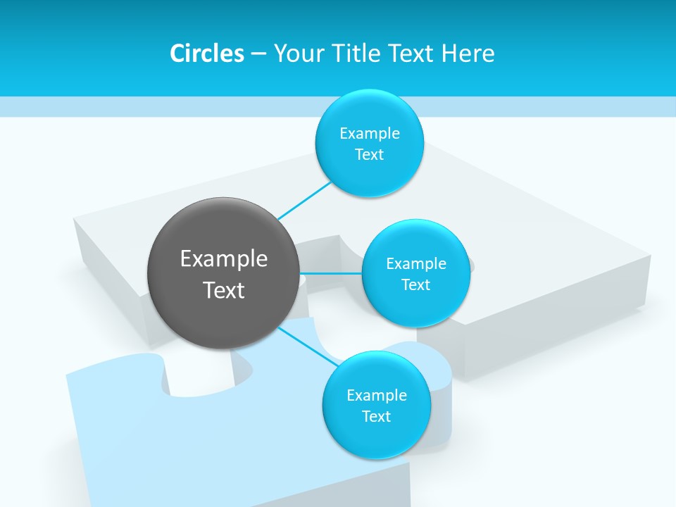 A Piece Of A Puzzle Sitting On Top Of A Table PowerPoint Template