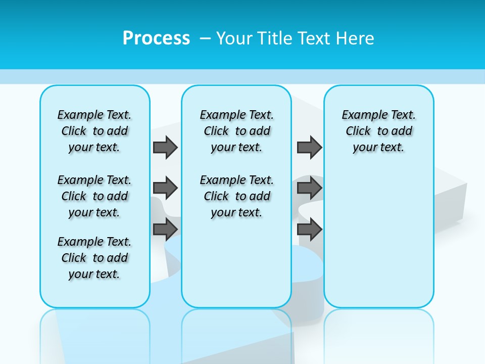A Piece Of A Puzzle Sitting On Top Of A Table PowerPoint Template