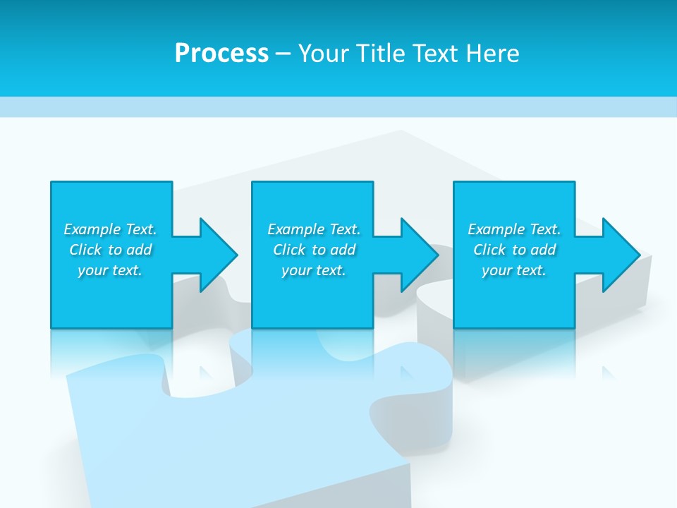 A Piece Of A Puzzle Sitting On Top Of A Table PowerPoint Template