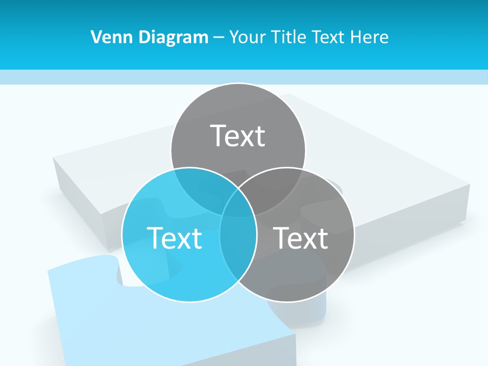 A Piece Of A Puzzle Sitting On Top Of A Table PowerPoint Template