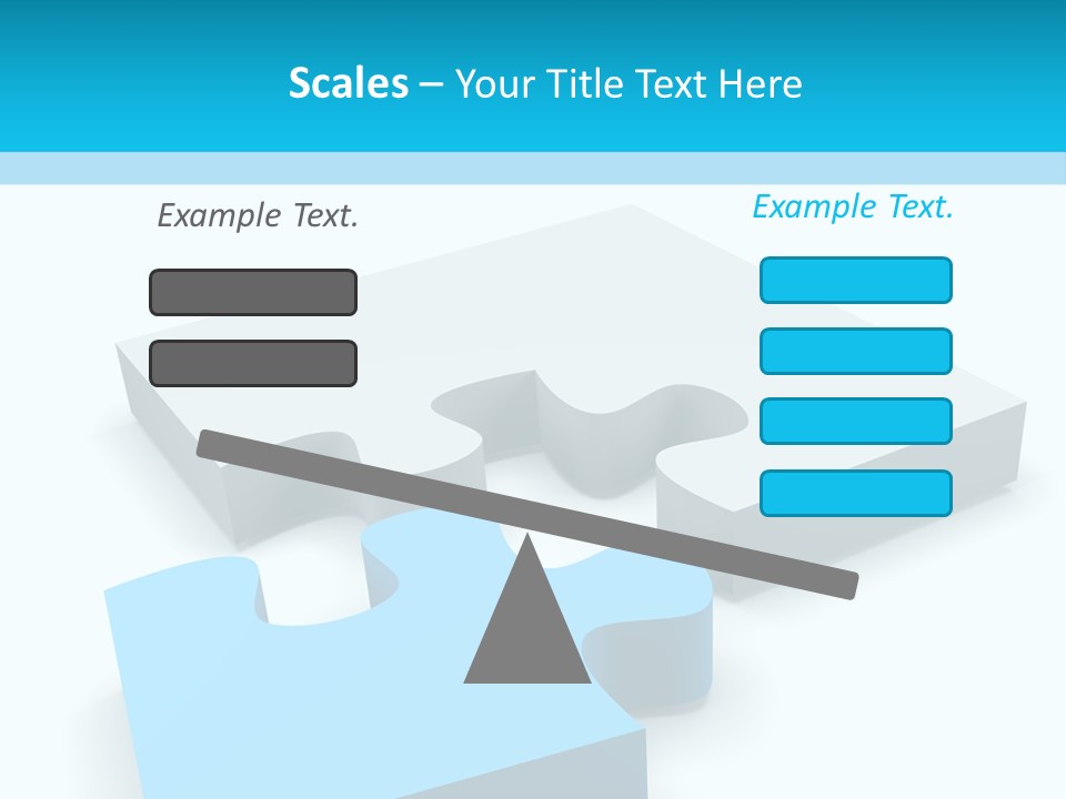 A Piece Of A Puzzle Sitting On Top Of A Table PowerPoint Template