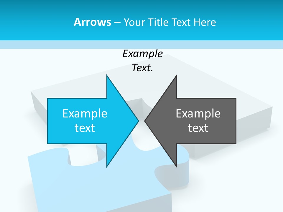 A Piece Of A Puzzle Sitting On Top Of A Table PowerPoint Template