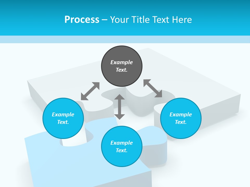 A Piece Of A Puzzle Sitting On Top Of A Table PowerPoint Template