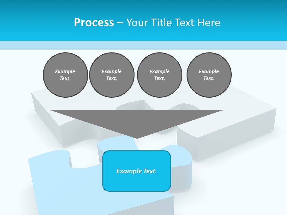 A Piece Of A Puzzle Sitting On Top Of A Table PowerPoint Template