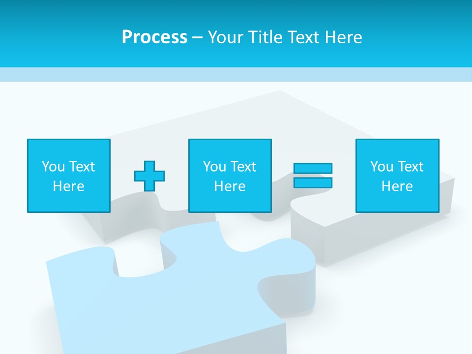 A Piece Of A Puzzle Sitting On Top Of A Table PowerPoint Template