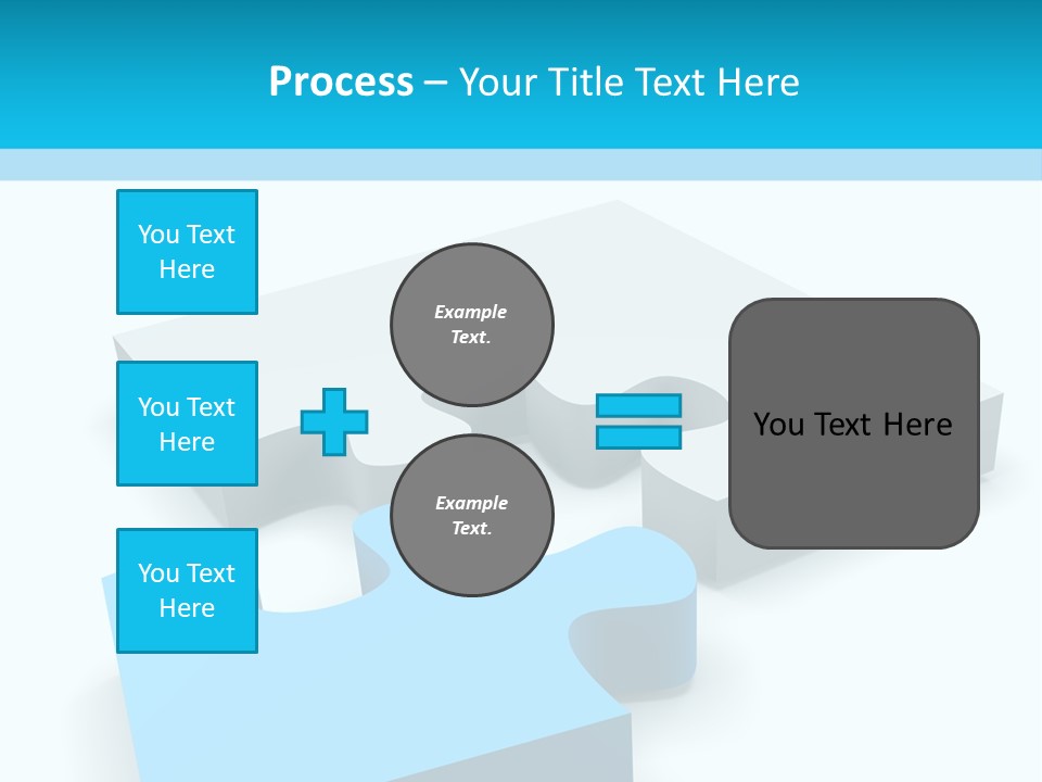 A Piece Of A Puzzle Sitting On Top Of A Table PowerPoint Template