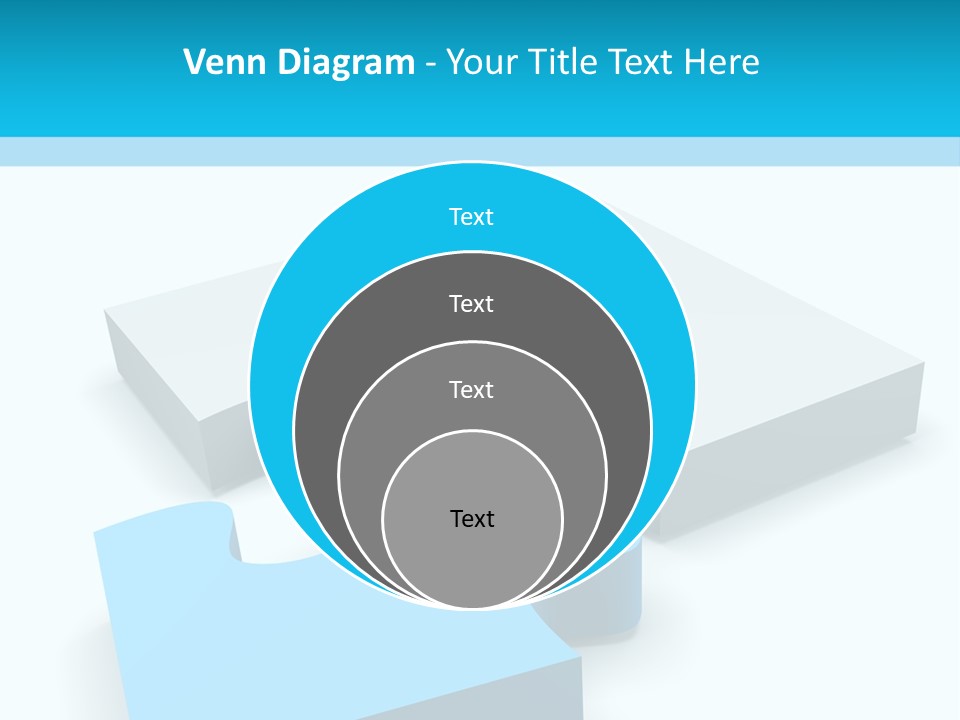 A Piece Of A Puzzle Sitting On Top Of A Table PowerPoint Template
