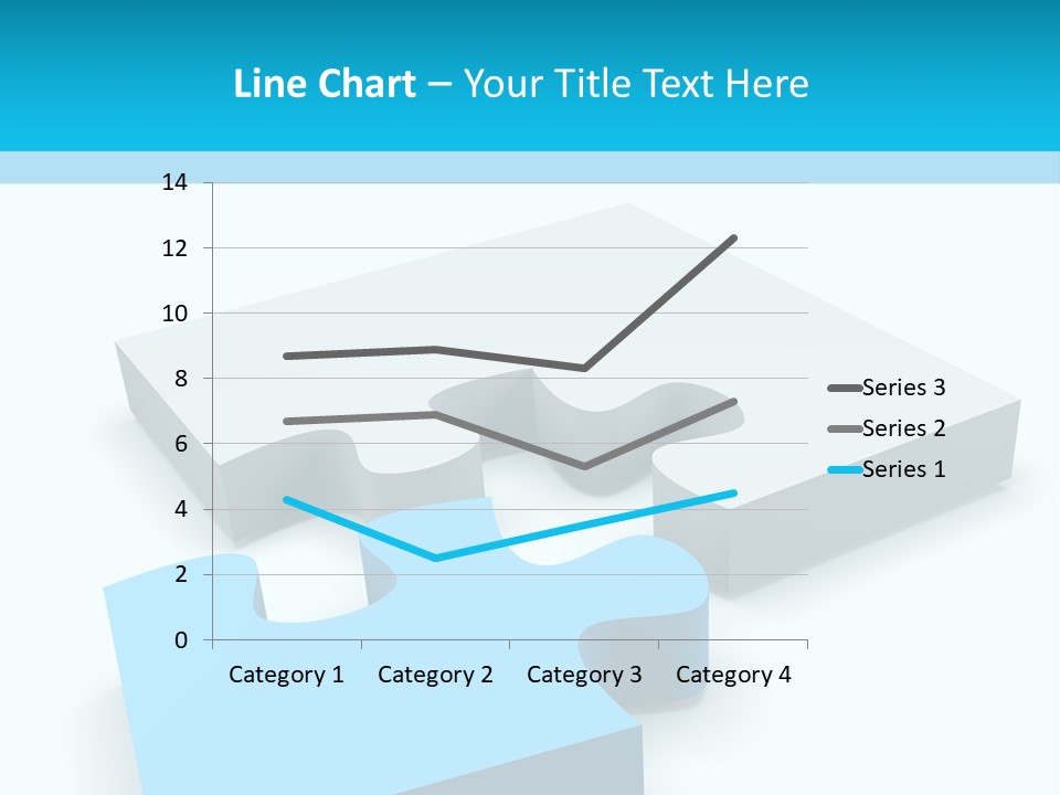 A Piece Of A Puzzle Sitting On Top Of A Table PowerPoint Template