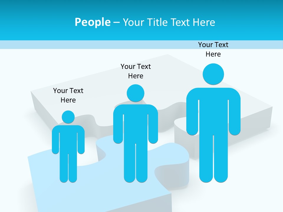 A Piece Of A Puzzle Sitting On Top Of A Table PowerPoint Template