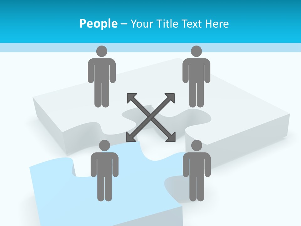 A Piece Of A Puzzle Sitting On Top Of A Table PowerPoint Template