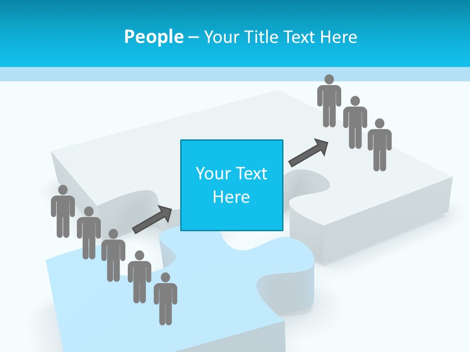 A Piece Of A Puzzle Sitting On Top Of A Table PowerPoint Template