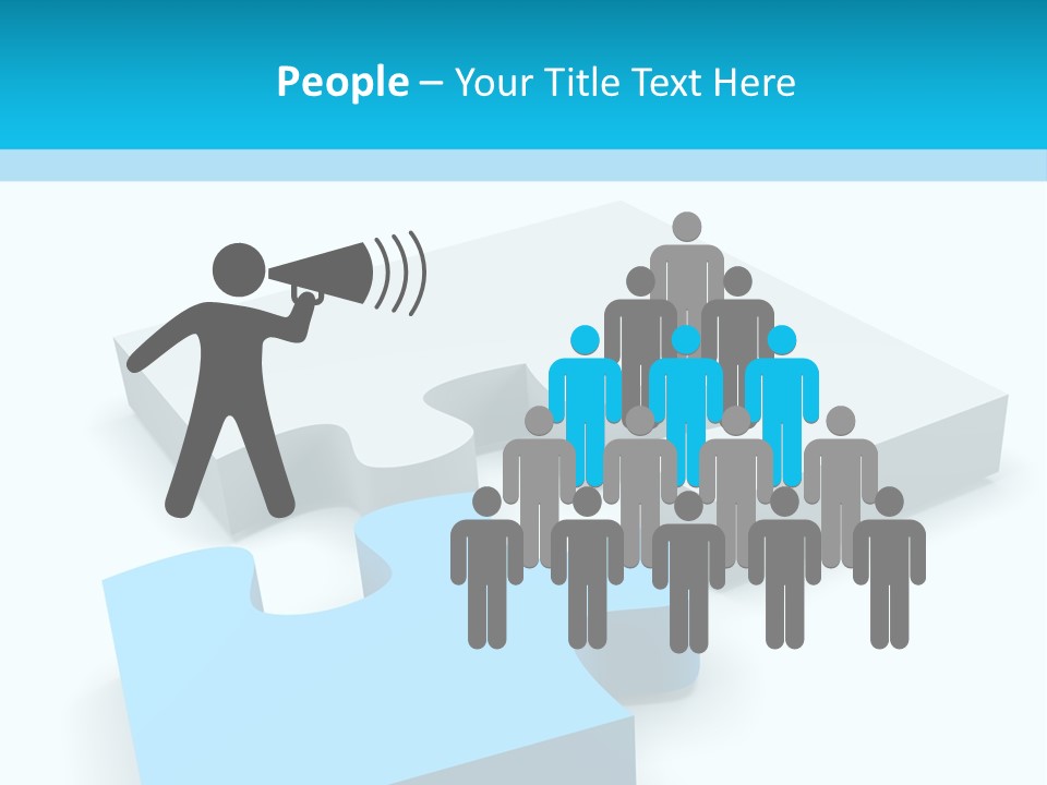 A Piece Of A Puzzle Sitting On Top Of A Table PowerPoint Template